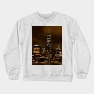 New York City at Night Crewneck Sweatshirt